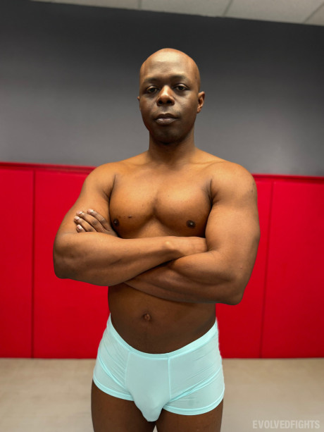 Tattooed femdom Anna Chambers gets fucked by a black man boy guy while wrestling him