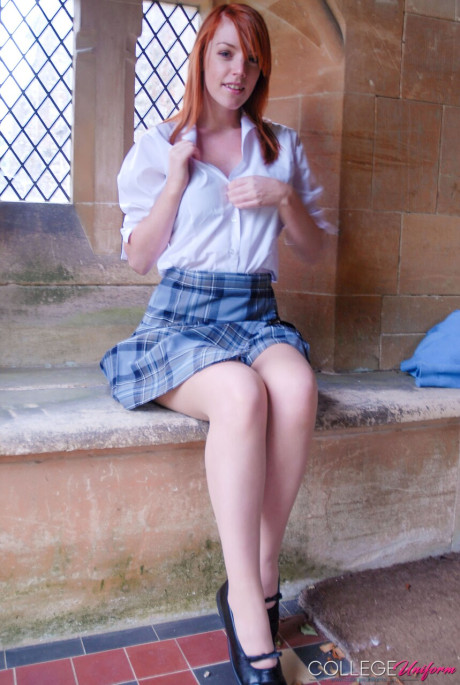 College Uniform performed by Fi Stevens Porn Pics
