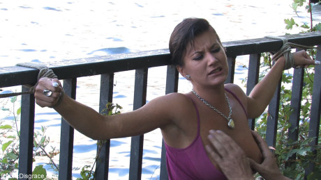 Public Disgrace featuring Olivia Sex Photos