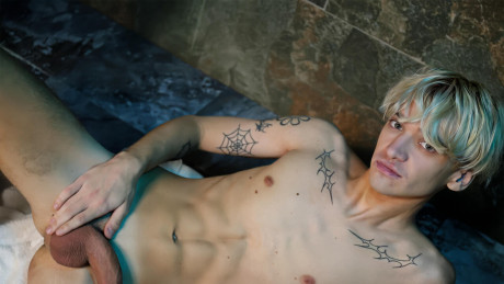 Slim boys have gay sex in the shower instead of partaking in a tennis match