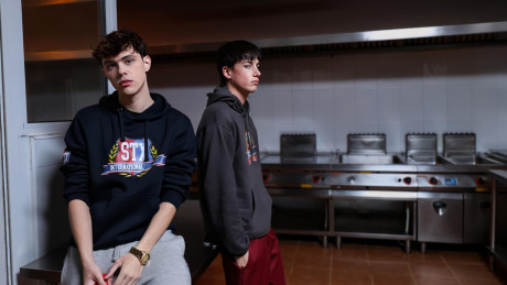 Slim boys have gay sex in the shower instead of partaking in a tennis match