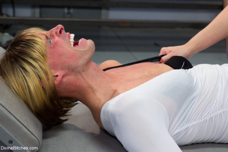 Brutal doctor Cherry Torn heartlessly anal fucking & cuckolding her patient