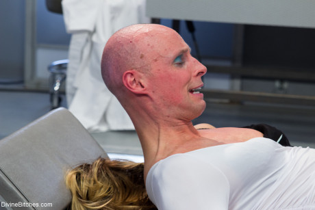 Brutal doctor Cherry Torn heartlessly anal fucking & cuckolding her patient