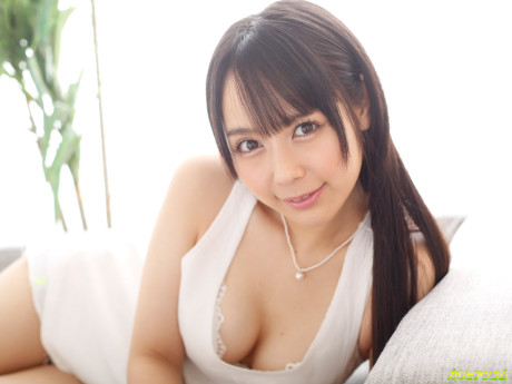 Japanese sexpot Ruka Kanai getting her trimmed vagina dicked hard & creampied