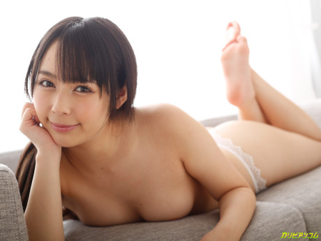 Japanese sexpot Ruka Kanai getting her trimmed vagina dicked hard & creampied