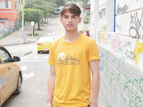 Fresh teenie boys have sex after catching sight of each other on a public sidewalk