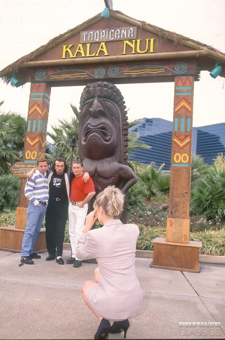 Classy female invites 3 boys to fuck all her holes and shoot jizz on her face