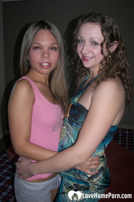 Cute amateur college whores eating each other's twats in a sixty-niner