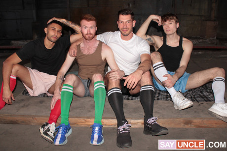 Pig Bottoms featuring Caden Dior, Jordan Starr, Lance Woods nude Gallery