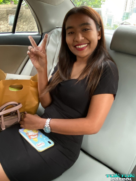 Horny oriental amateur Mind B unveils her hot bum and takes a boner in POV action