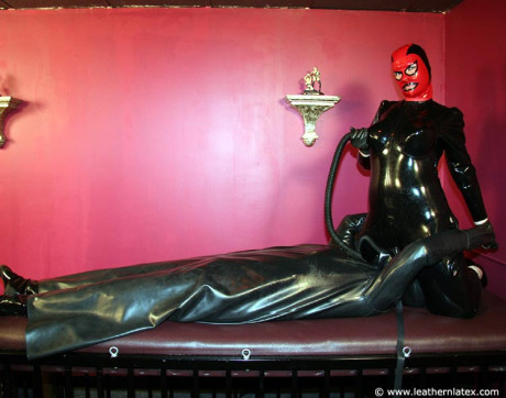 Leather N Latex Latex couple for sex
