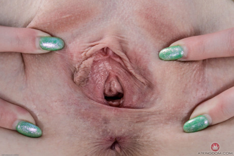 American baller with braces Krystal Orchid exposes her pink holes & gigantic booty