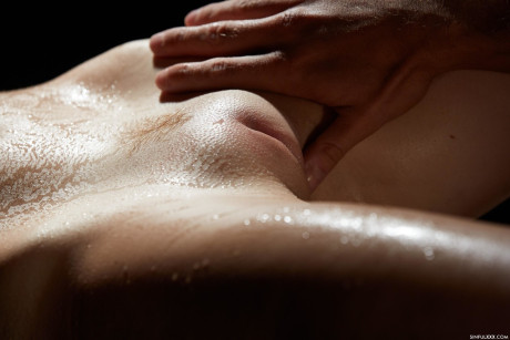 Busty broad Kattie loving hardcore sex during a sensual massage