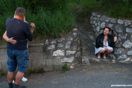 Grandparents X performed by Martin Bobes, Samantha breasts Porn Pics