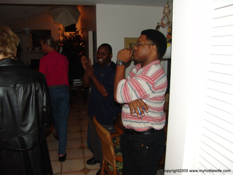 Lustful swinger wives please each other before fucking black dongs in an fling