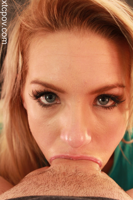 Horny amateur ginger head blows and deepthroats a meat before giving a rimjob