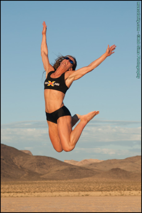 Muscularity Muscles Dry Lake Bed