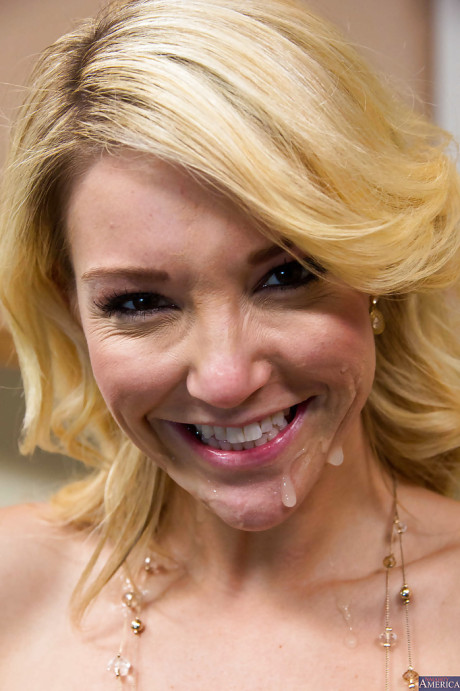 Blonde teacher Laura Bentley is getting hammered hard in her snatch