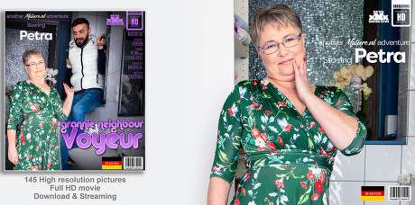 Meaty nan participates in sexual intercourse with a younger lad