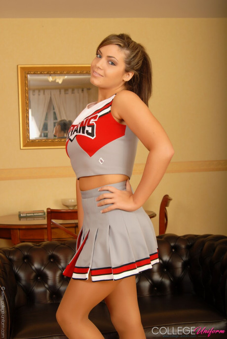College Uniform performed by Samantha Buxton nude Gallery