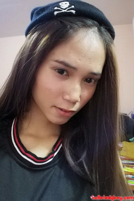 Stunning oriental transexual posing fully clothed in public in her own compilation