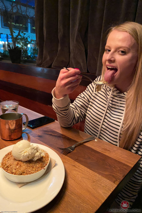 Skinny teenie Paris White flaunting her anus and twat up close