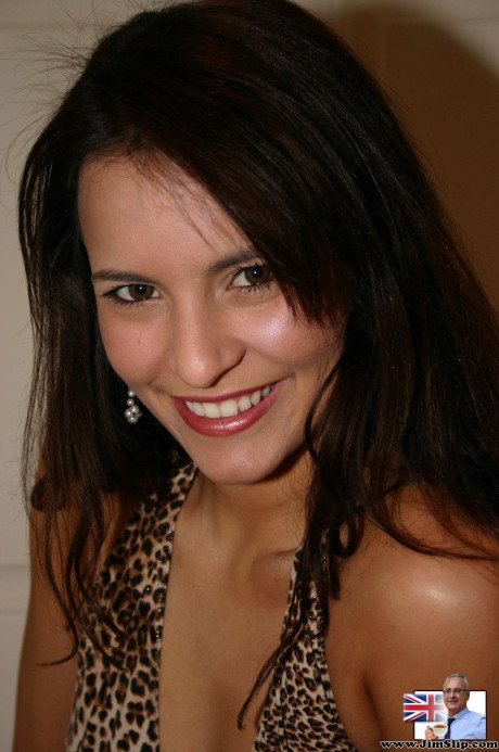 Amateur hottie Tati getting seduced and hammered doggystyle by Jim Slip