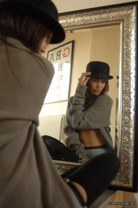 Various female beauties flaunt their womanly sexuality indoors and outdoors