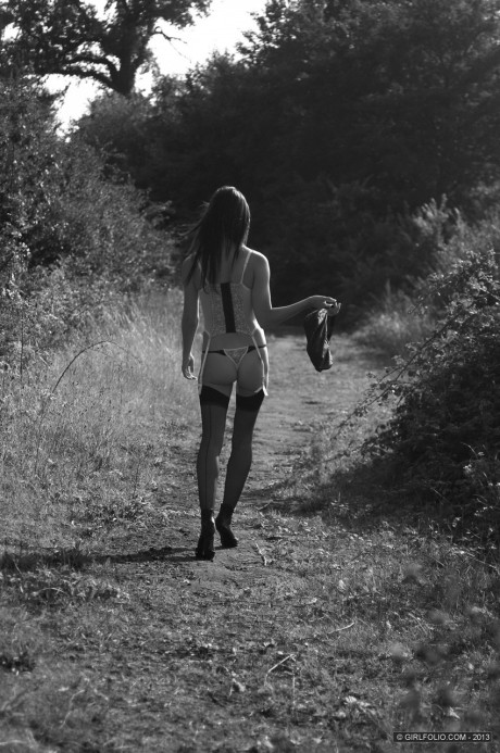 Various female beauties flaunt their womanly sexuality indoors and outdoors