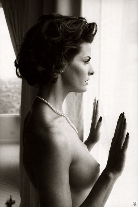 61 yo centerfold Joan Severance posing nude in a hot vintage shoot