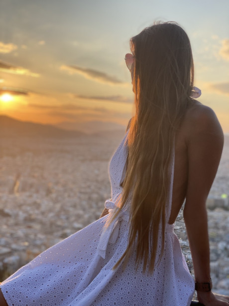 Tall Ukrainian model Jasmin Jass shows off her tight butt & her tiny young boobs