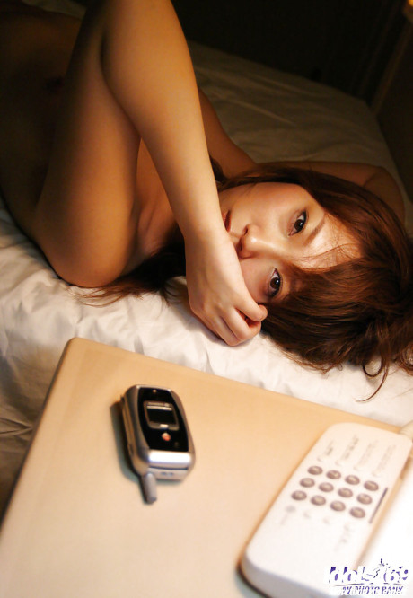 Kinky oriental teen with perky melons Asami Ogawa teasing her hairy snatch