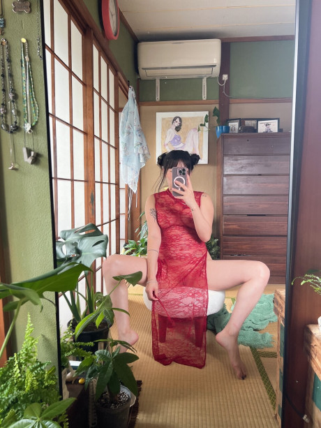 OnlyFans thin Sakura Hot Photos
