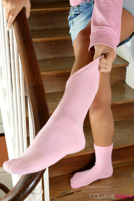 College Uniform featuring Samantha Buxton nude Porn Pics