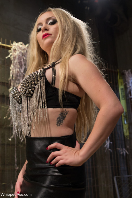 Lezdoms Aiden Starr, Lorelei Lee & Nerine Mechanique show off their enormous tits