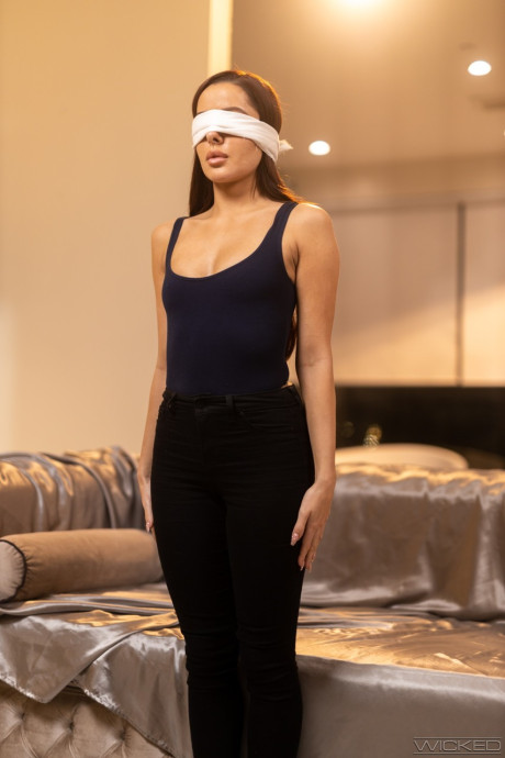 Blindfolded ex-wife Vanna Bardot gets stripped and screwed doggystyle