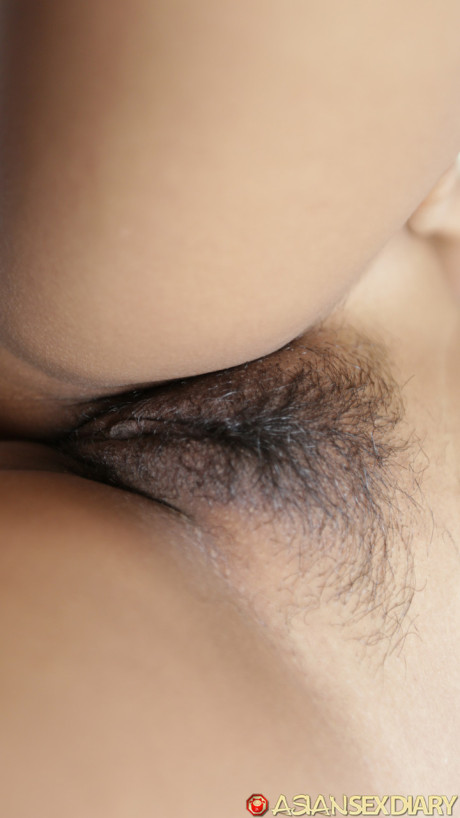 Ravishing sweet oriental babe Tun B shows her silky pussy before & after sex