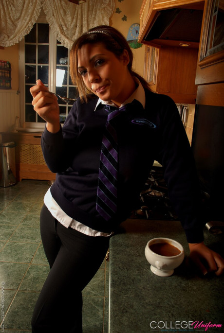 College Uniform starring Samantha Buxton Sex Photos