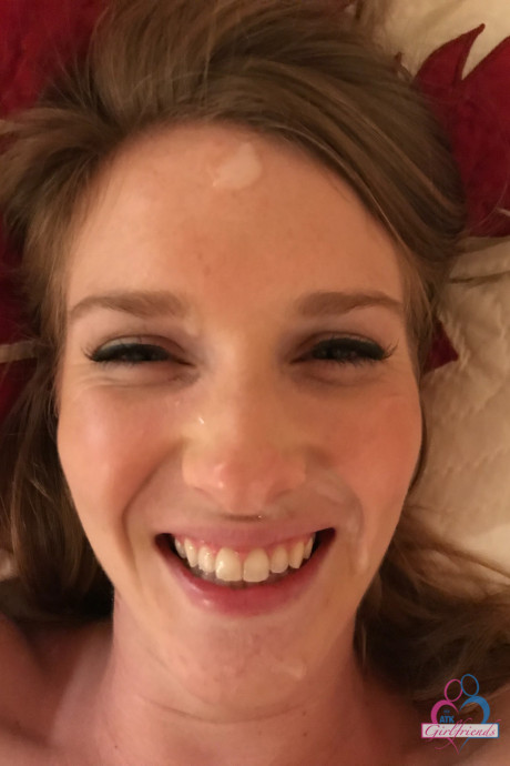 Hot gf Ashley Lane flaunts her delicious shiny booty and hot snatch